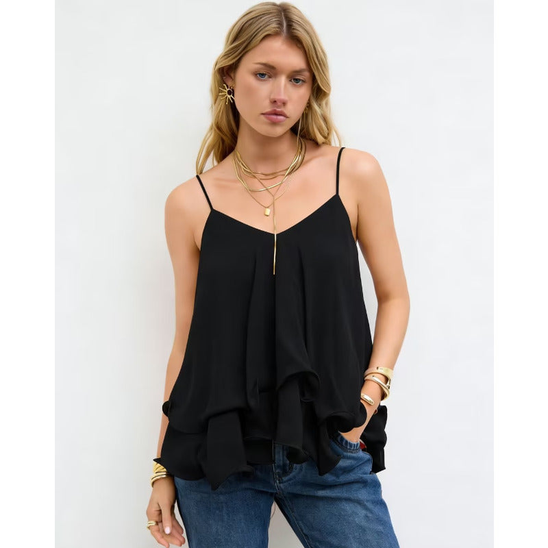 After Dark Mesh Strap Mini Skirt