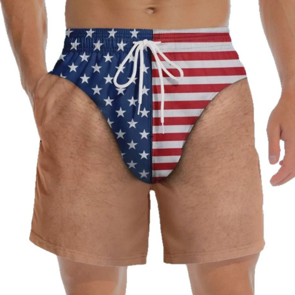 Patriot Prank Swim Trunks