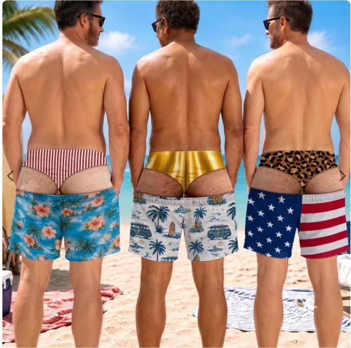 Patriot Prank Swim Trunks