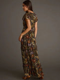 Sundance Floral Paisley Maxi Dress