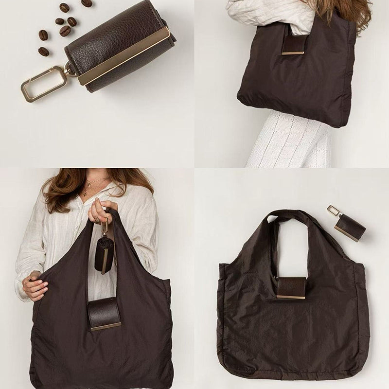 Foldable Keychain Tote Bag